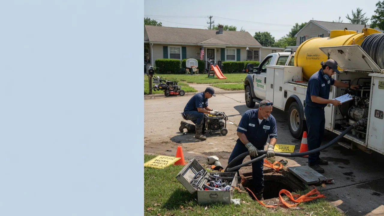 Septic Tank Pumping in Grandview, TX near me